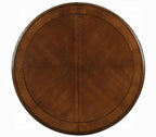 Acme 64170-77 5 pc Astoria grand chateau de ville ii cherry finish wood 48" round / oval dining table set