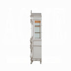 Acme 67444 Astoria grand gorsedd antique white finish wood curio china cabinet hutch and buffet