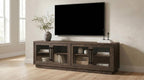 Medina Rustic Mango 4-Door TV Stand for TVs up to 85 Inches – 701833