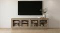 Medina Latte 4-Door TV Stand for TVs up to 85 Inches – 701853