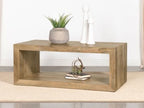 Coaster 704838 Wildon darby home co benton solid natural mango wood coffee table