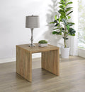 Canoga Mango Finish U-Shape End Table – 706537