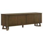 Trotter Brown 71" 4-Door Transitional TV Stand – 720133