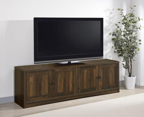 Laughlin Dark Pine 3-Piece Entertainment Center with TV Stand & Media Towers – 724123-SET