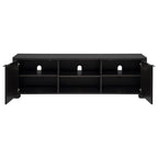 Marcelo Coffee Brown Wood 71" 2-Door Modern TV Stand – 736063