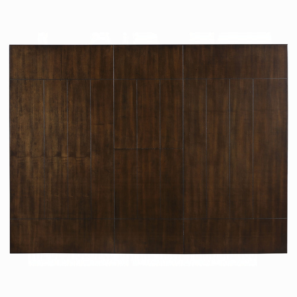 Acme 74630-33-34 8 pc urbana iii plank top espresso finish wood counter height dining table set