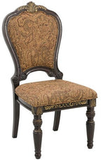 Homelegance 1808-112 7 pc russian hill cherry finish wood double pedestal dining table set