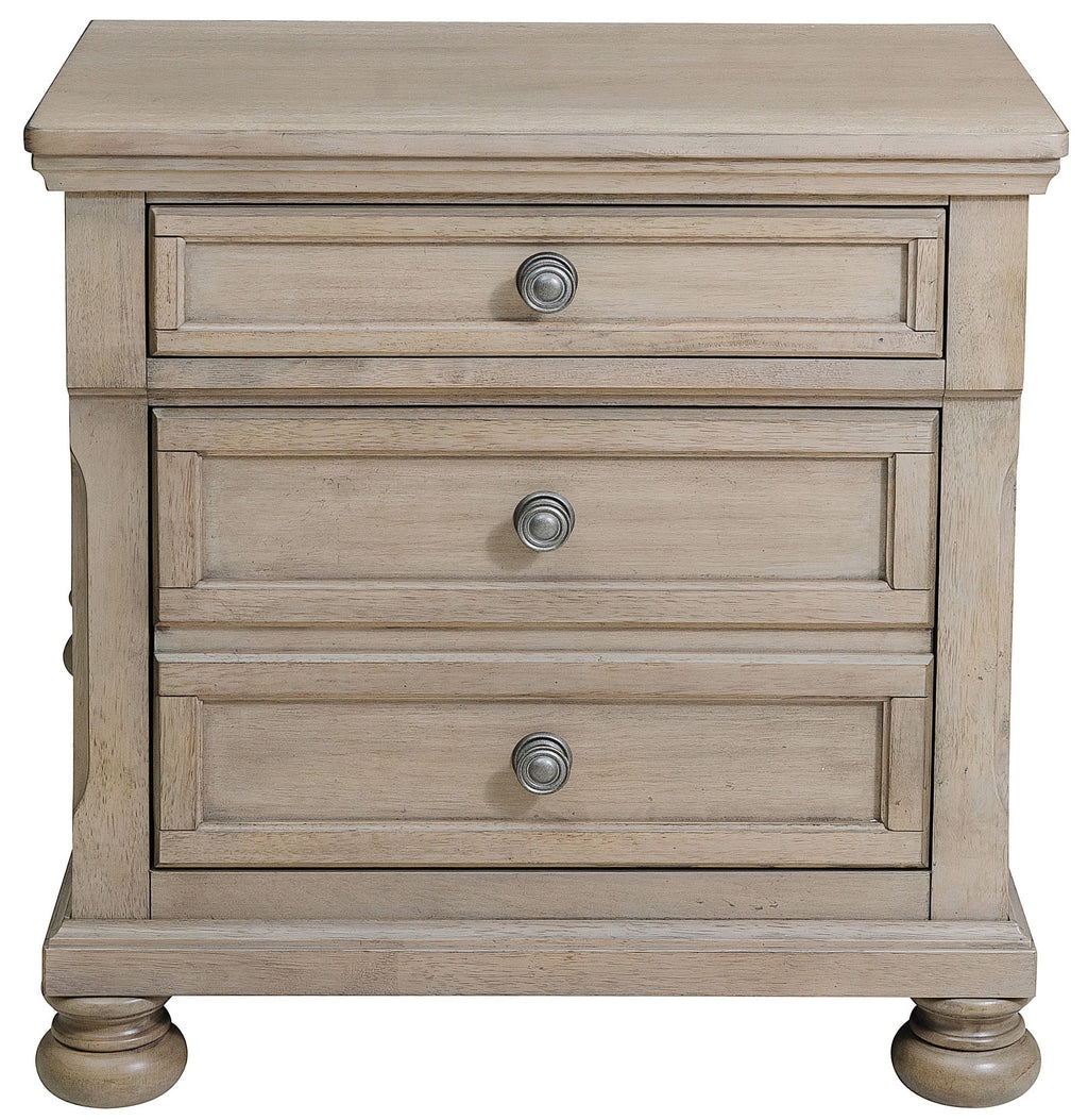 Homelegance 2259GY-4PC 4 pc Bethel gray wire brush finish wood bedroom set