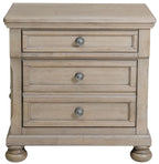 Homelegance 2259GY-4PC 4 pc Bethel gray wire brush finish wood bedroom set