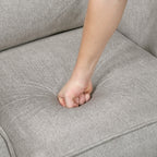 Tristan Tan Fabric Sofa & Love Seat Set – 9733TAN-SL