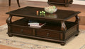 Acme 80010 Canora grey chulmleigh amado walnut finish wood coffee table