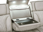 81641-SL Jazz Fortuner 2-Piece Ice Faux Leather Power Motion Sofa & Loveseat with Wireless Charging & LED