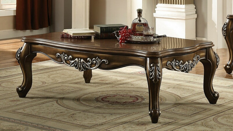 Acme 82115 Astoria grand simpson latisha antique oak finish wood coffee table