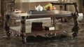 Acme 82120 Astoria grand ciaran versailles ii cherry oak finish wood carved accents coffee table