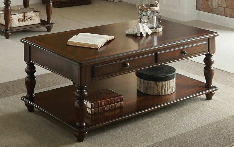 Acme 82745 A&J homes studio farrel walnut finish wood lift top coffee table with drawers
