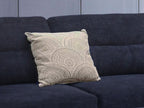 Diego 3-Piece Black Fabric Sectional Sofa with RAF Chaise & Storage Ottoman – 83001