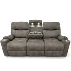 2-Piece Grey High Performance Fabric Sofa Loveseat Set with Motion Recliners – 8306-2PC
