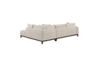 Juniper 2-Piece Chenille Sectional Sofa with RAF Chaise – 8312NTP-22LRCC