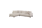 Juniper 2-Piece Chenille Sectional Sofa with LAF Chaise – 8312NTP-2LC2R