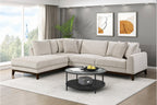 Juniper 2-Piece Chenille Sectional Sofa with LAF Chaise – 8312NTP-2LC2R