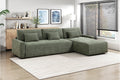 Homelegance Cumulus Green Sectional Sofa with Storage Chaise & Sleeper – 8345GRN*23LRC
