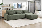 Homelegance Cumulus Green Sectional Sofa with Storage Chaise & Sleeper – 8345GRN*23LRC
