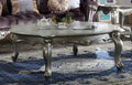 Acme 83465 Rosdorf park caiden picardy antique platinum finish wood carved accents coffee table
