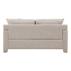 Homelegance 8358TP-2PC 2 pc Everly taupe chenille textured fabric sofa and love seat set