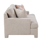 Homelegance 8358TP-2PC 2 pc Everly taupe chenille textured fabric sofa and love seat set
