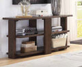 Acme 84853 Wrought studio marple niamey cherry finish wood modern style sofa hall console entry table
