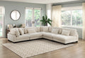 Homelegance Traverse Beige Corduroy Modular Sectional Sofa – 8555BE*5SC