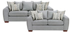 Silverthorne Grey Chenille Sofa & Love Seat Set – 8579GY-SL