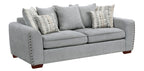 Silverthorne Grey Chenille Sofa & Love Seat Set – 8579GY-SL