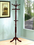 Coaster 900769 Copper grove macelmons dark walnut finish wood coat rack