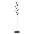 Coaster 900897 Red barrel studio fitzgibbons black metal frame and black base coat rack stand randomized hooks