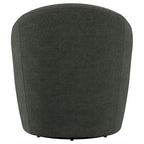 Coaster 903075  Leon hunter green fabric seating swivel accent chair