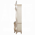 Acme 91440-43 4 pc Astoria grand welty gorsedd antique white finish wood entertainment center wall unit