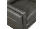 Slate Dark Grey Top Grain Leather Sofa and Loveseat Set – 9169DGY-SL