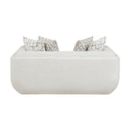 Nimbus Beige Chenille Sofa and Love Seat Set with Rounded Arms – 9188NBE-2PC