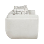 Nimbus Beige Chenille Sofa and Love Seat Set with Rounded Arms – 9188NBE-2PC
