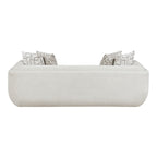 Nimbus Beige Chenille Sofa and Love Seat Set with Rounded Arms – 9188NBE-2PC