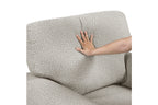 Homelegance Lemond Grey Chenille Sofa and Love Seat Set with Rounded Arms – 9214NPG-2PC