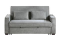 Homelegance 9238GY-3CL 2 pc Phelps grasy textured fabric folding sofa with sleep area