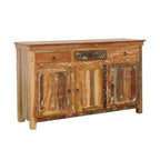 Harper 3-Door Reclaimed Wood Accent Cabinet Sideboard – 950367