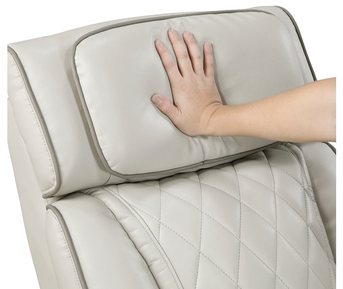 Homelegance 9516TPES-33L3RPWH 3 pc Bastrop fortuner taupe faux leather sectional sofa with power motion recliners LED lighting