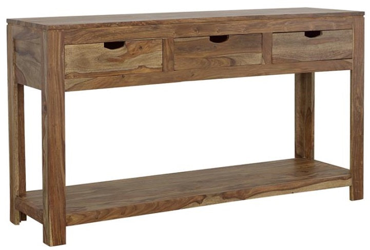 Coaster 952853 Foundry select janine natural brown finish wood console entry table