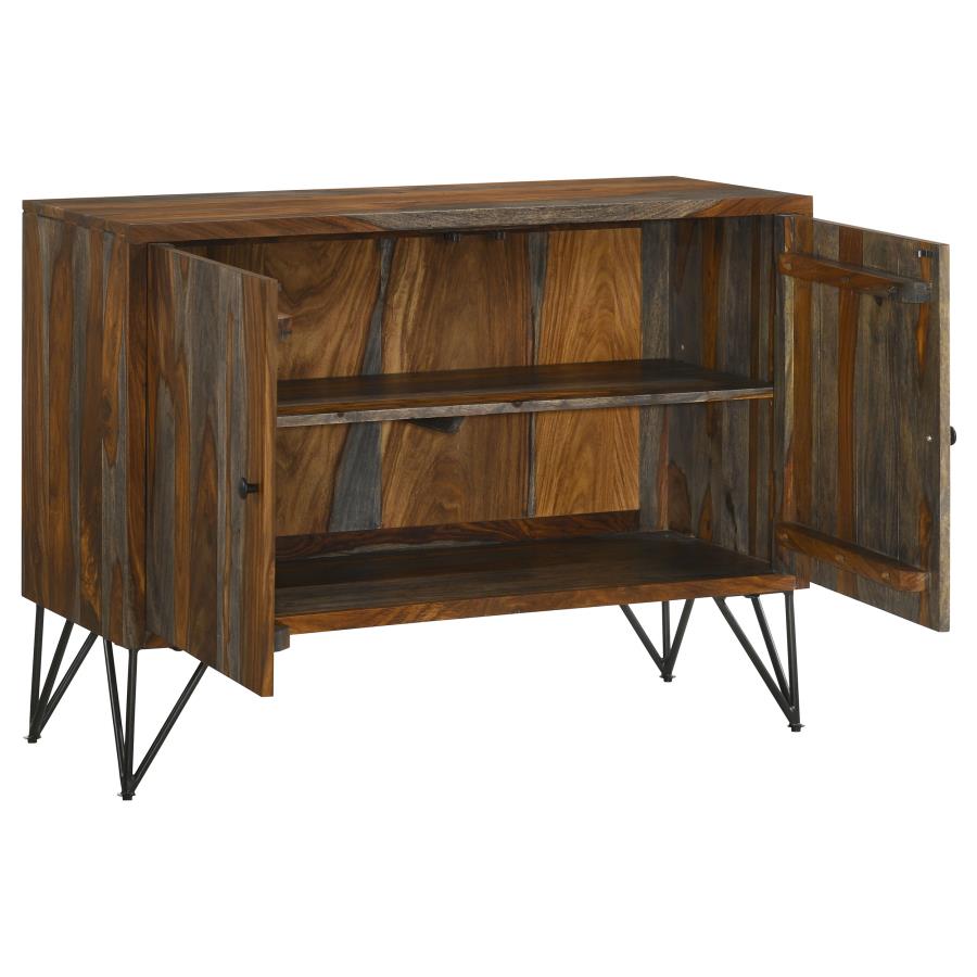 Coaster 959615 Foundry select bezout mathis sheeham natural finish wood buffet server sideboard cabinet