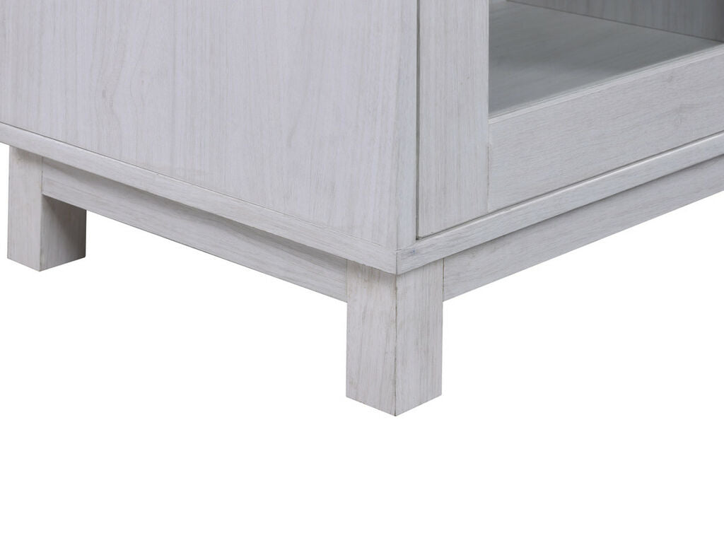 97032 Summit 70" wide white walnut finish wood LED accents electric fireplace with color change LED