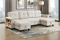 Homelegance Morian Beige Boucle Double Chaise Sectional Sofa – 9705BE-42AVC