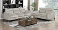 Tristan Tan Fabric Sofa & Love Seat Set – 9733TAN-SL